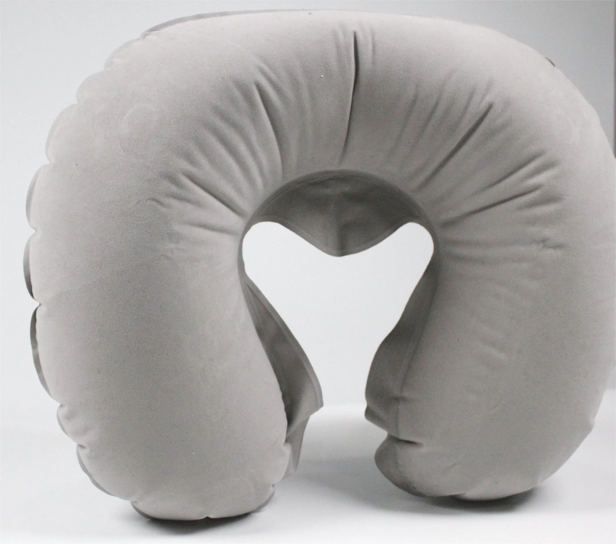 2023 New Design OEM Custom Inflatable Air Pump Soft Neck Support Travel Pillow for Airplanes