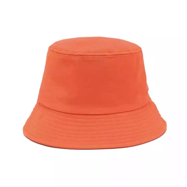 Low MOQ Baumwolle Fisherman hat Solid Color Kinder Erwachsene Sommer Beach Sun Visor Caps Bulk Unisex Blank Einfarbige Eimer Hüte