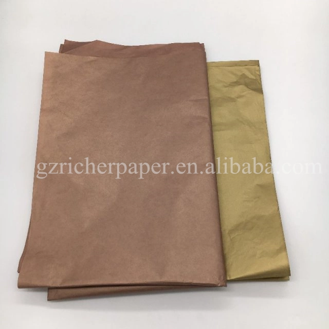 Custom Gold Brand Logo Printing Gift Wrapping Tissue Paper for Packing