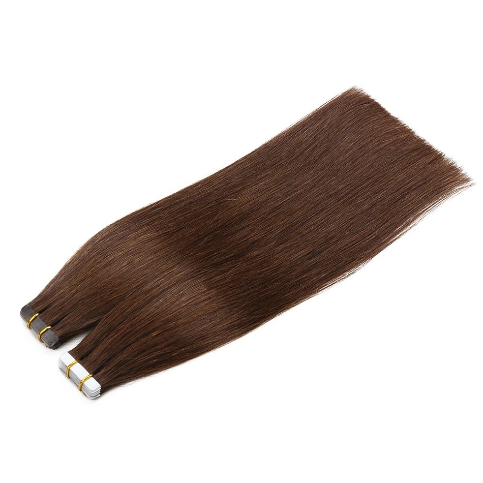 Double Side Tape in Human Hair Extensions Straight or Wavy Black/Brown/Blonde/Ombre Colors