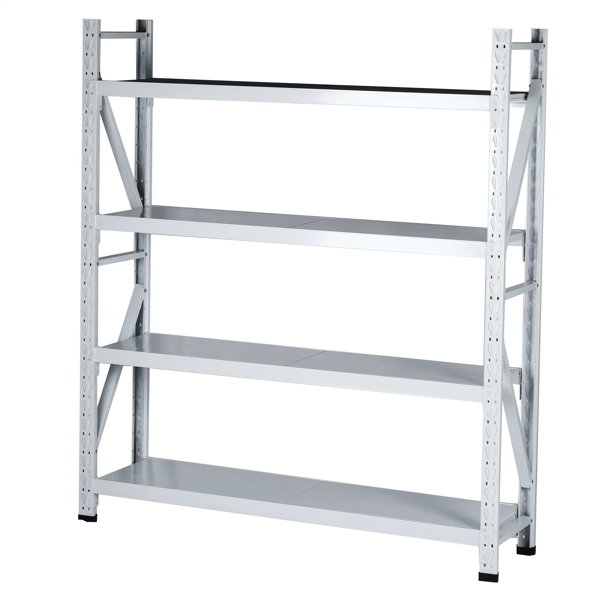 Clothing Protective Film and Carton Steel Shelves Adjustable Rack for Home/Kitchen/Bathroom