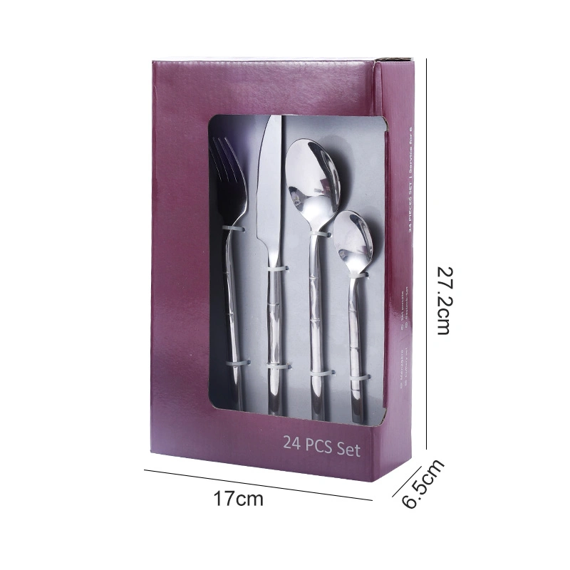 Premium Flatware Silverware Knife Fork Spoon Stainless Steel Cutlery