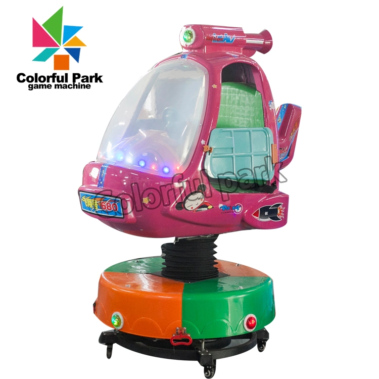 Colorfulpark Arcade Juego máquina Airplane Juego Simulador máquina para Niño