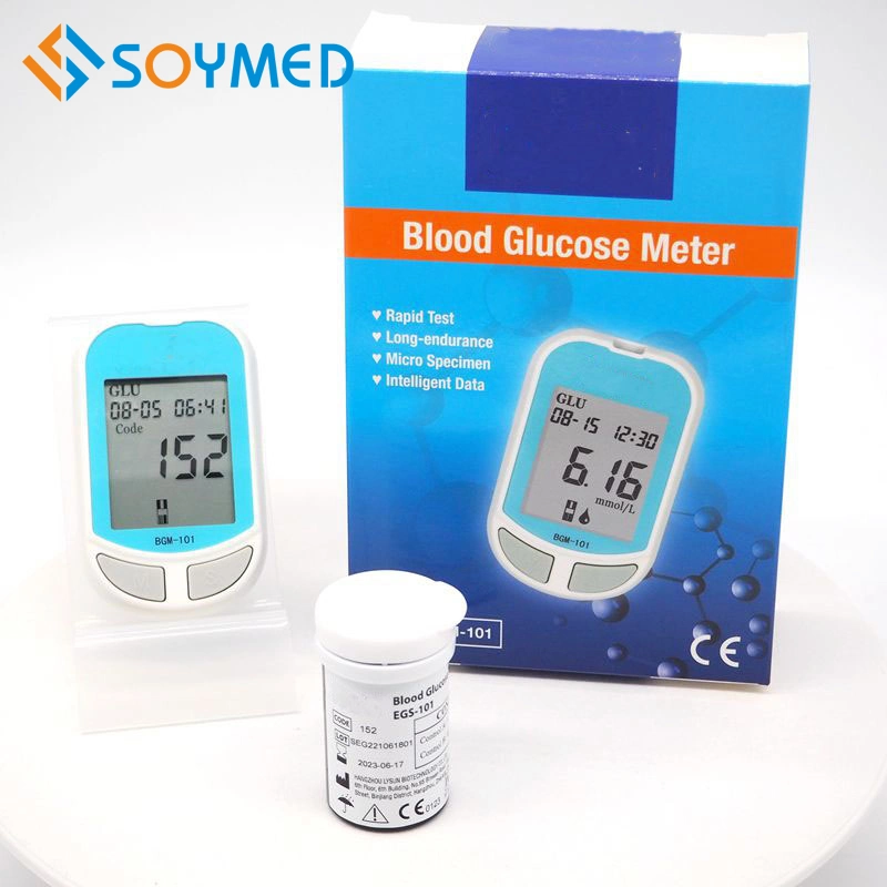 Quick Test High Accuracy Rate Blood Glucose Meter for Diabetes Patients with Certification CE