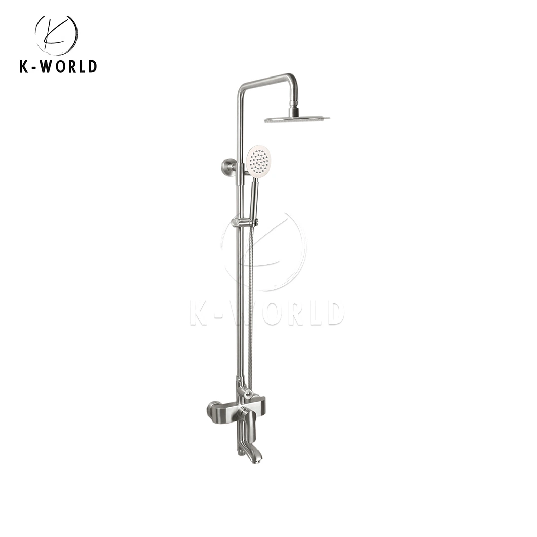 K-World Bronze Bathroom Faucet Suppliers Wholesale/Supplier Basin Handheld Shower Set China Save Space Shower Panel Shower Sets