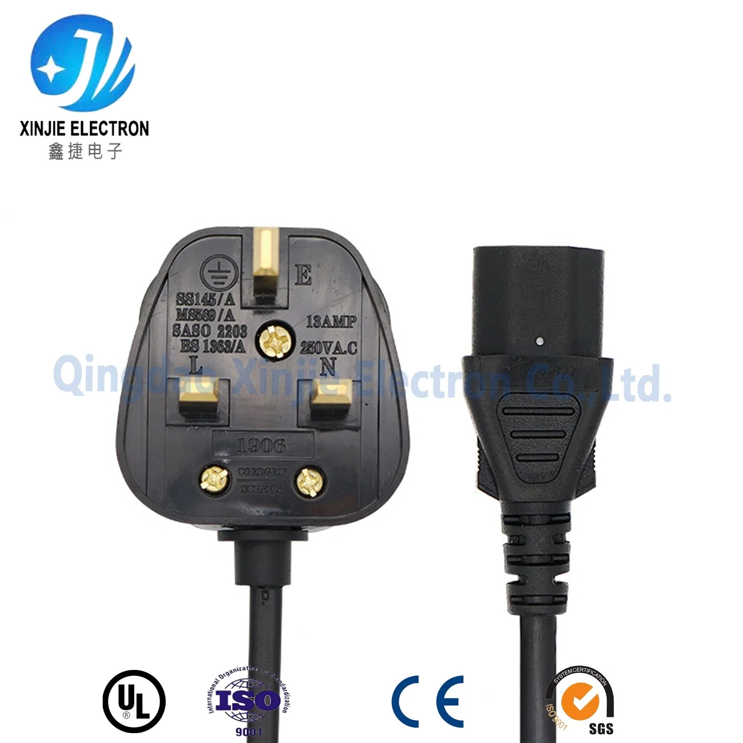 Electric Power Cord for Electric Blender, Juicer, Grinder of Small Home Appliance
