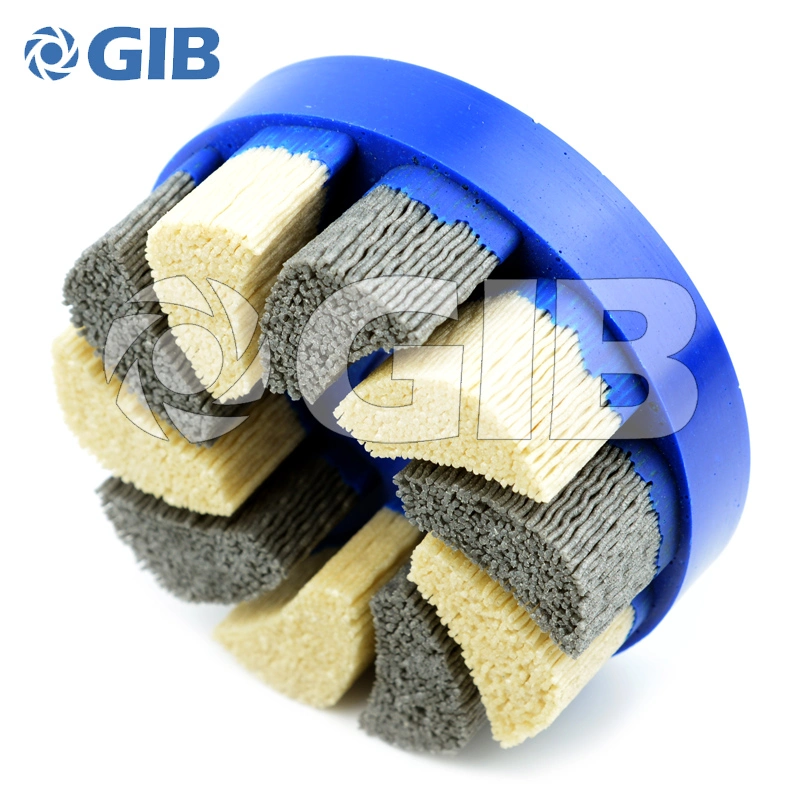 80 mm Turbine Style Ceramic Abrasive Disc Brush for Deburring