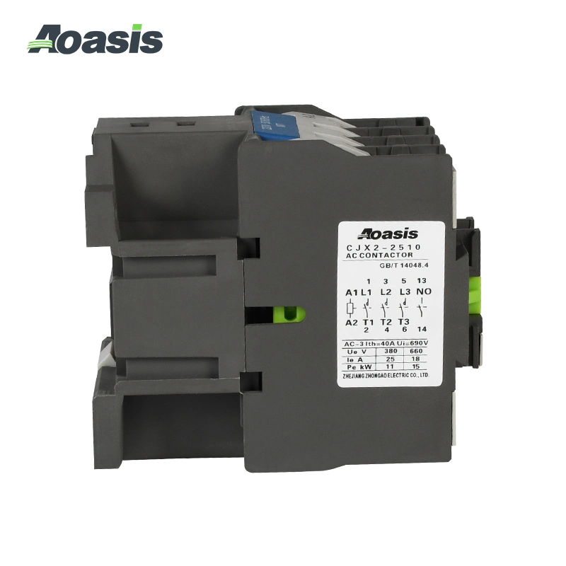 2023 Aoasis جديدة Cjx2-2510 AC Contentactor LC1 25A AC Coil 220 فولت سعر الملامس المغناطيسي