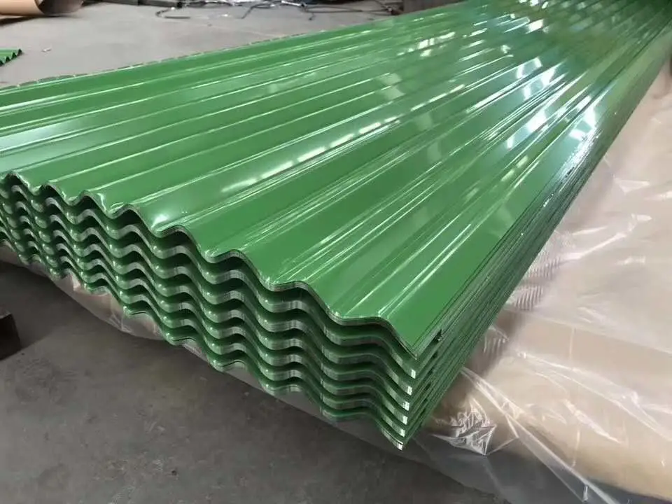 Corrugated Color Coated Steel Roofing Sheet for House Roofing