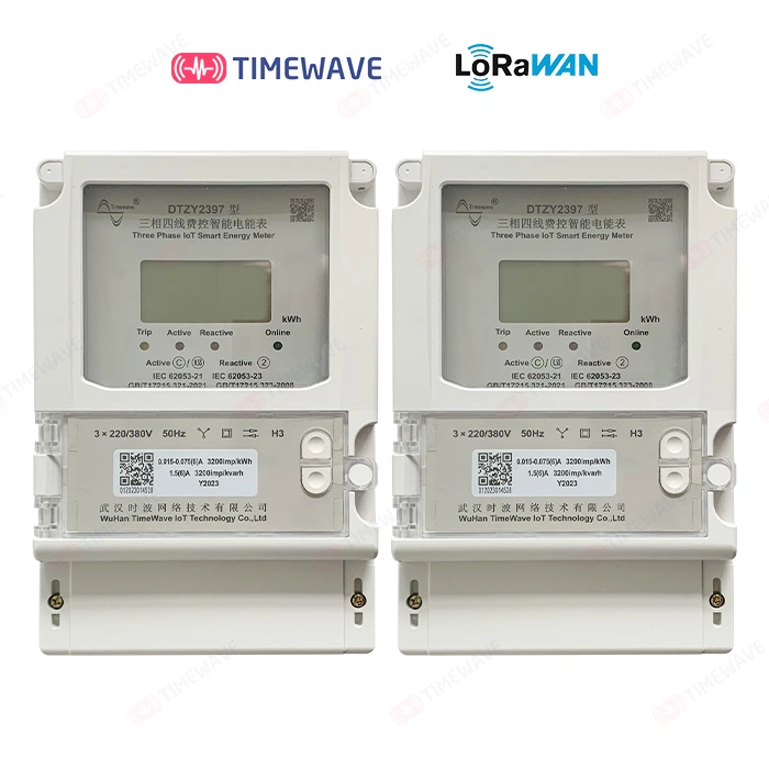 Three Phase Smart Prepaid Electric Energy Meter Power Meter for Power Consumption