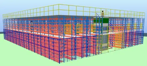 Mounting Sysytem-Rack Supported Mezzanine.