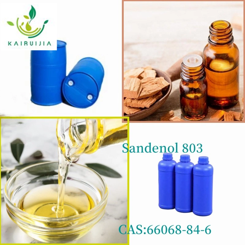 Plant Oil Essential Oil Sandenol 803 Perfume Fragrance Oil Synthetic Sandalwood Oil CAS: 66068-84-6