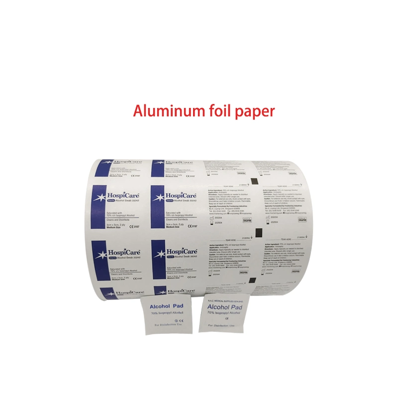 Индивидуальный логотип и печать на бумажный рулон медицинских упаковочных материалов