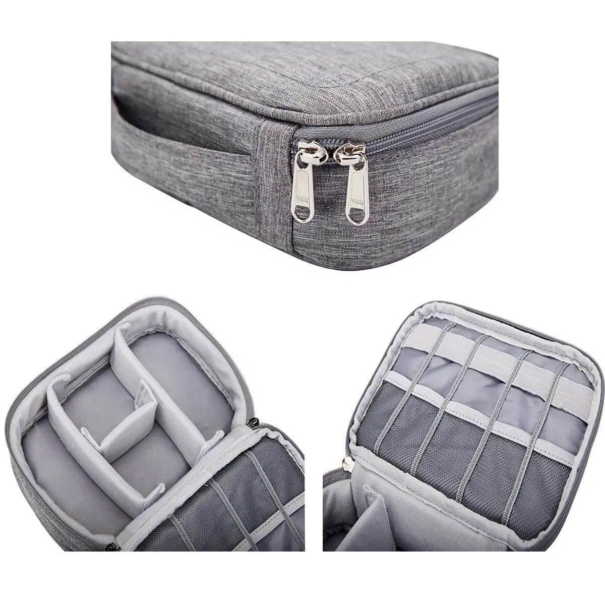 Custom OEM Fashion Water Resistant Camera Digital USB Cable Storage Bag