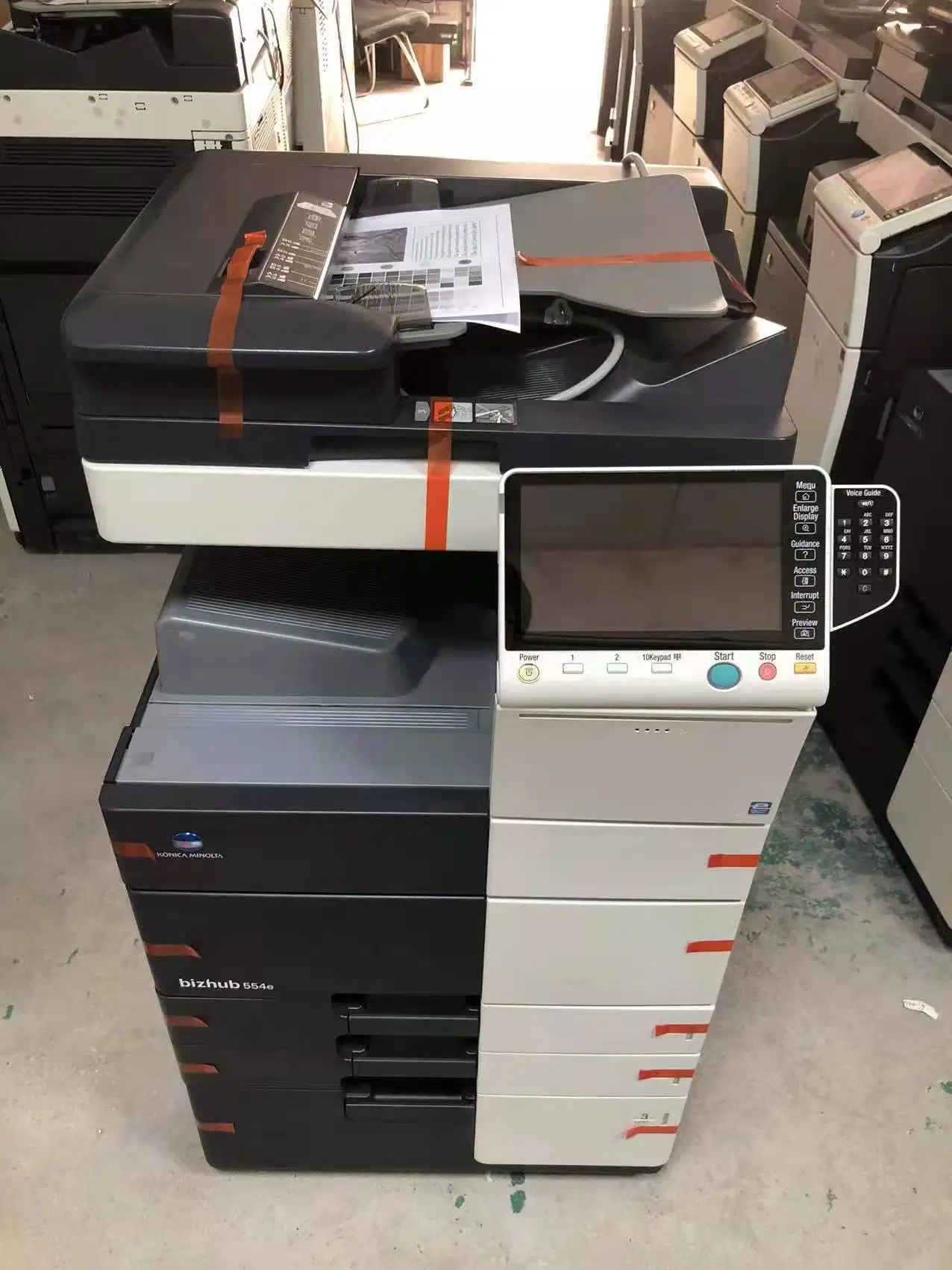 Guangzhou A3 and A4 Size Office Multi-Functionhigh Speed Copiers Bh808 Used Monochrome Copier