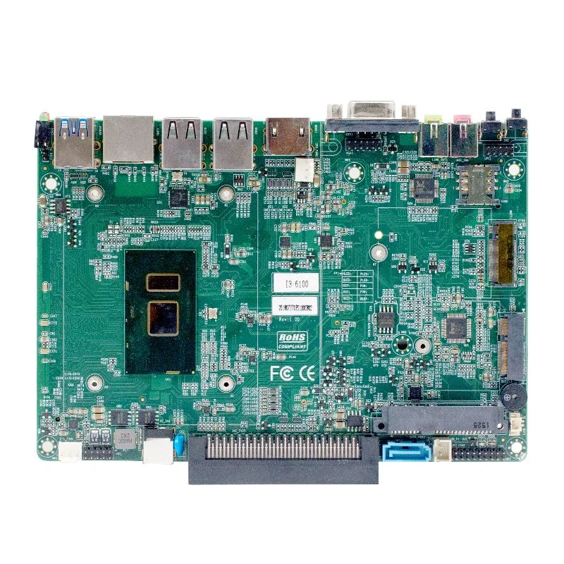 Intel Core I5 6th Gen CPU Skylake-U Serial Processor 1*DDR4 HDMI1.4 VGA Dual Display Gigabit Ethernet Port Industrial OPS Motherboard