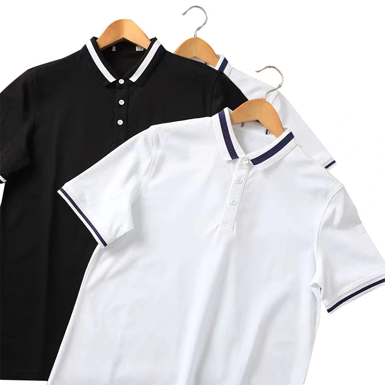 Chemises polo personnalisées de haute qualité pour hommes, avec broderie ou logo imprimé. Vente en gros d'usine.