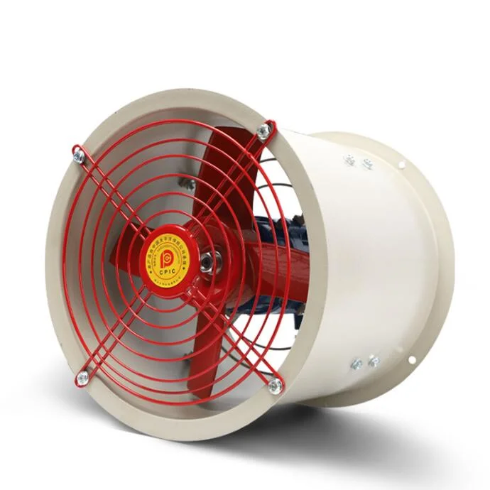 Bt/Cbf 220/380V 0.18-7.5kw Explosion Proof Axial Flow Fan for Strong Smoke Exhaust and Ventilation in Industrial Plant