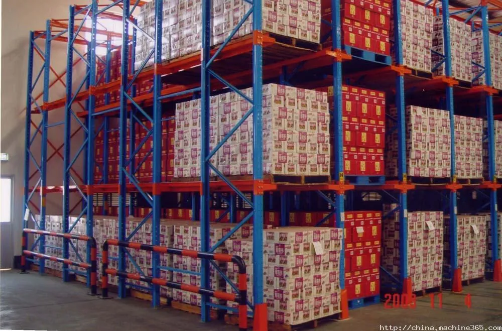 China Industrial Warehouse Storage Drive-in Shelf