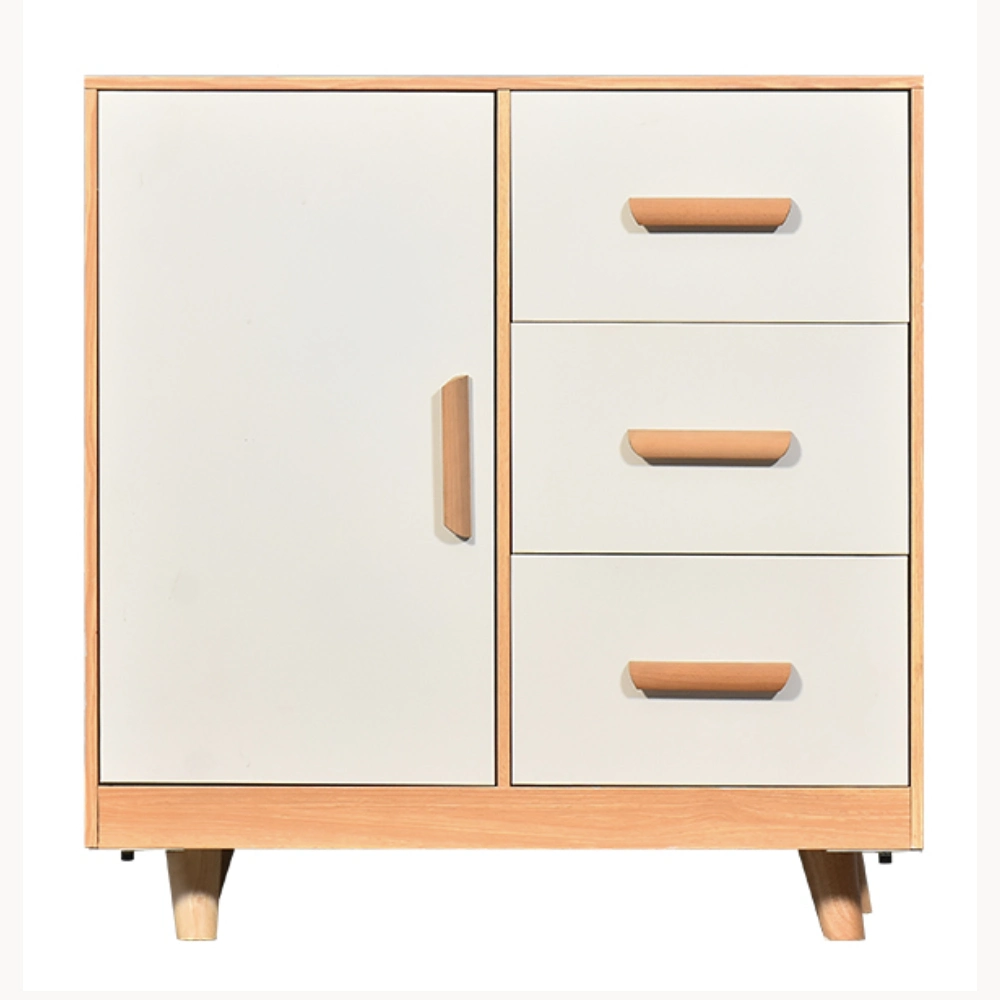 Short 3-Drawer Metal Cupboard