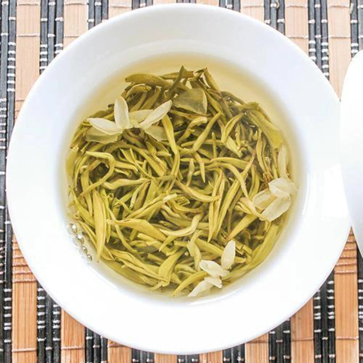 Belleza adelgazamiento Jazmín Té verde fresco de calidad alimentaria de la Salud el té de hojas sueltas