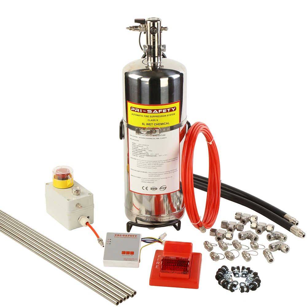 6L Class K F Kitchen Automatic Fire Extinguisher System