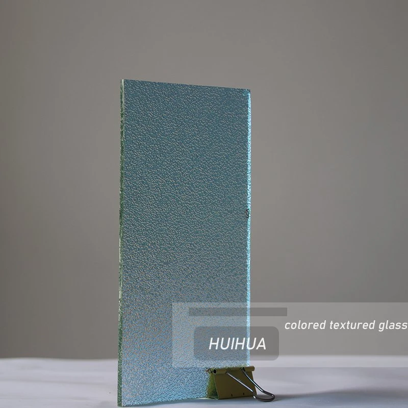 Rainbow Tinted Orange-Blue Color Coating Metal Layer Glass Texture Can Be Insulated Laminated Tempered