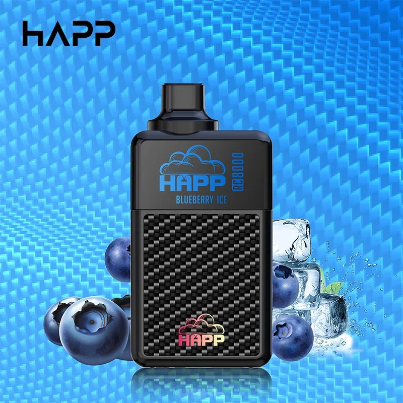 Happ 8000 Puff 13ml Pod 10 Flavors Disposable/Chargeable Electronic Cigarettes Vape Box