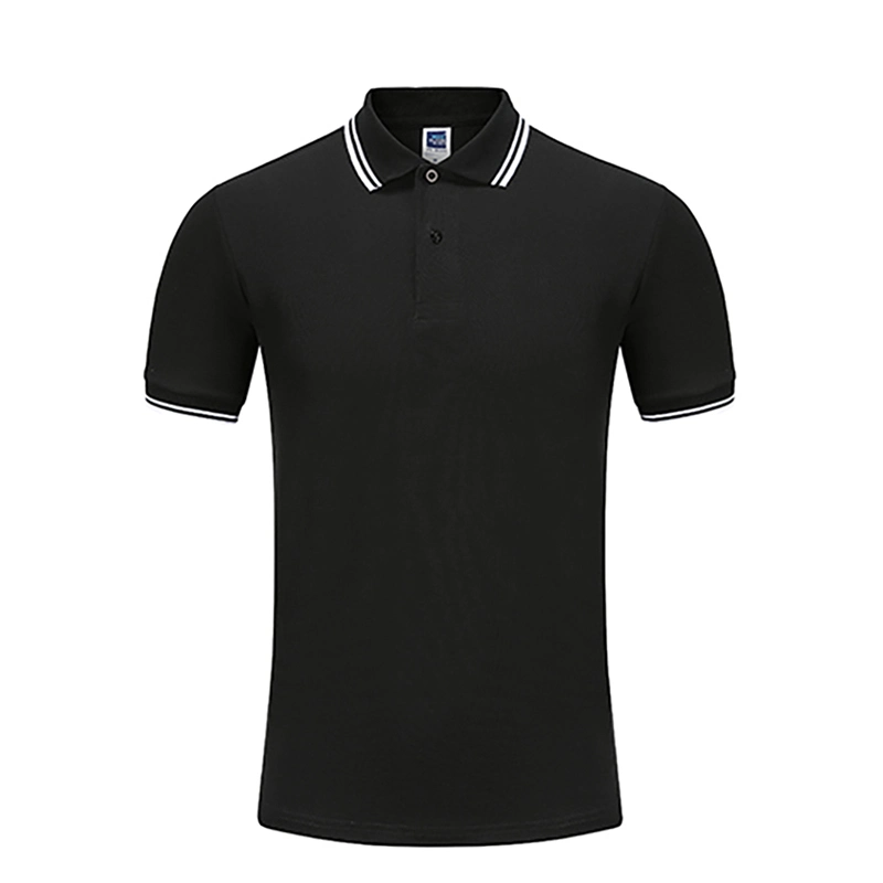 Plain Blank White Black Golf Sports Custom Logo Embroidered Cotton Men&prime; S Polo Shirt