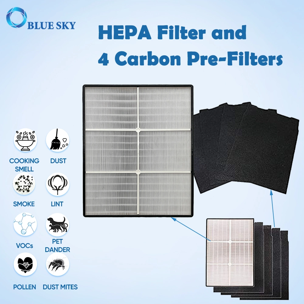 Replacement HEPA Filter Pre Filter for Whirlpool Ap150 Ap250 Kenmores 83353 83374 83234 Air Purifiers Part # 1183051 1183051K