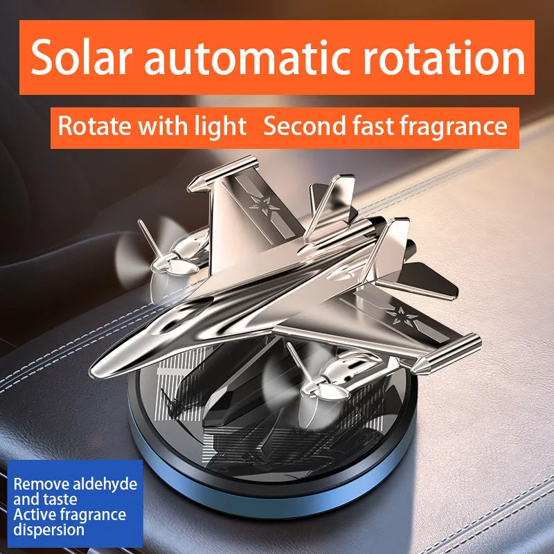 Vehicle Solar Plane Fighter Perfume Seat Liquid Solid Essential Oil Car Air Freshener Perfume