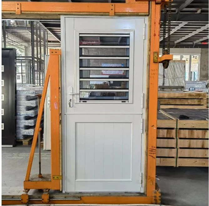 Aluminium Louver Open Shutter Door