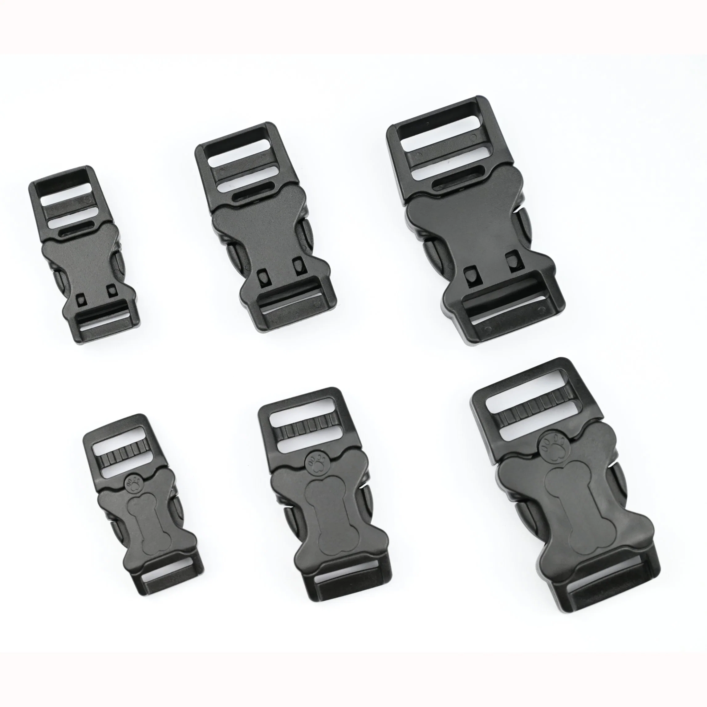 New Bone-Shaped Buckle with High Tension Plastic Buckle