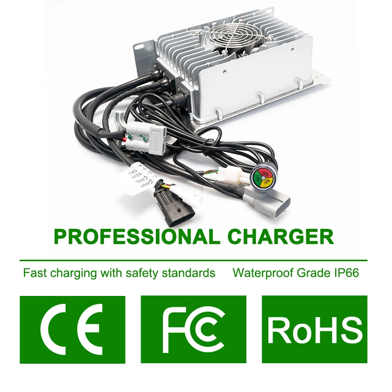 1.8kw 3.3kw 6.6kw LiFePO4 Ncm EV on Board Battery Charger for Obc EV