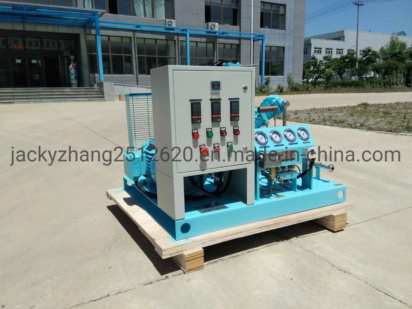 Totally Oil-Free Medical/Industrial Oxygen Compressor Factory for Cylinder Filling (3, 5, 10, 15, 20, 25, 30, 40, 50Nm3/h)