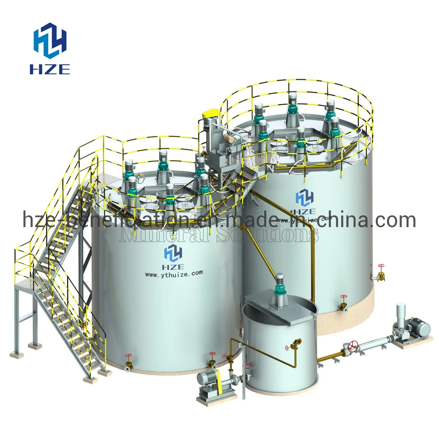 EPC Gold Equipment for CIL Plant with Processing Engineering Design