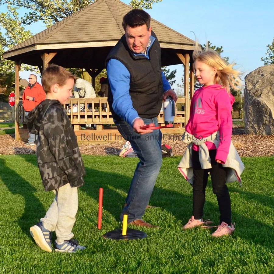 Toutes les saisons de plaisir pour la famille jouent Outdoor Beach Garden Aire de jeux Jeux de sport jouet Geluxe Horseshoe Toss défini