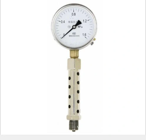 Novel Design 150mm Heat Resistant Pressure Gauge with Stainless Steel Measuring Instruments