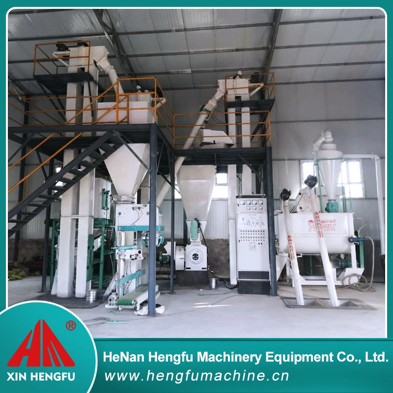 Livestock Animal Feed Pellet Machine Production Line