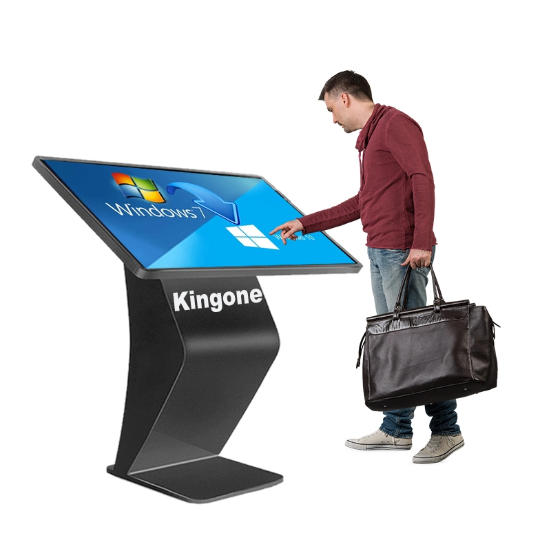 All in One Stand Touch Screen Self Service Kiosk 10-Point Android System and Windows System 32" LED Screen 1920 *1080