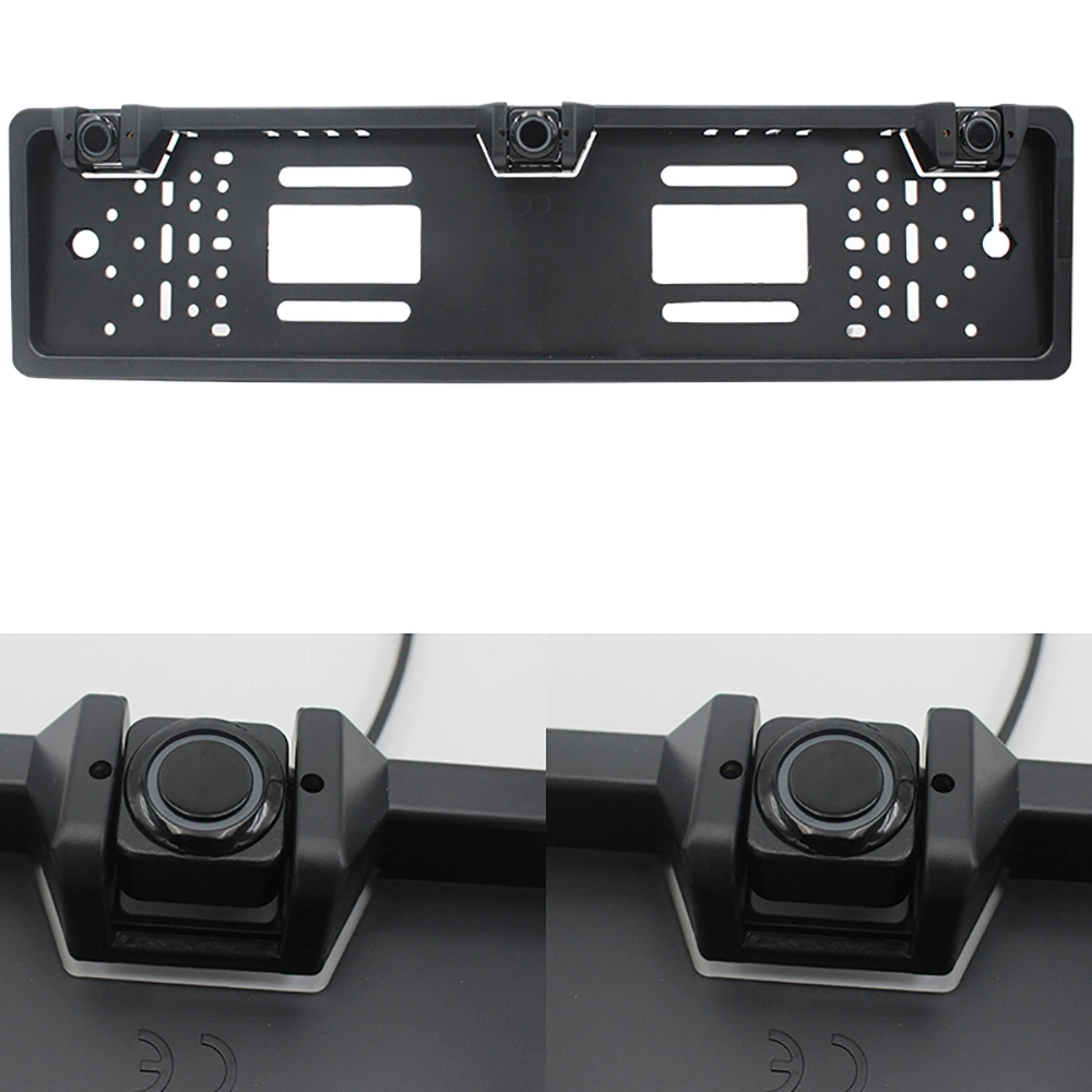 European License Plate Rear View Camera with Parking Sensor