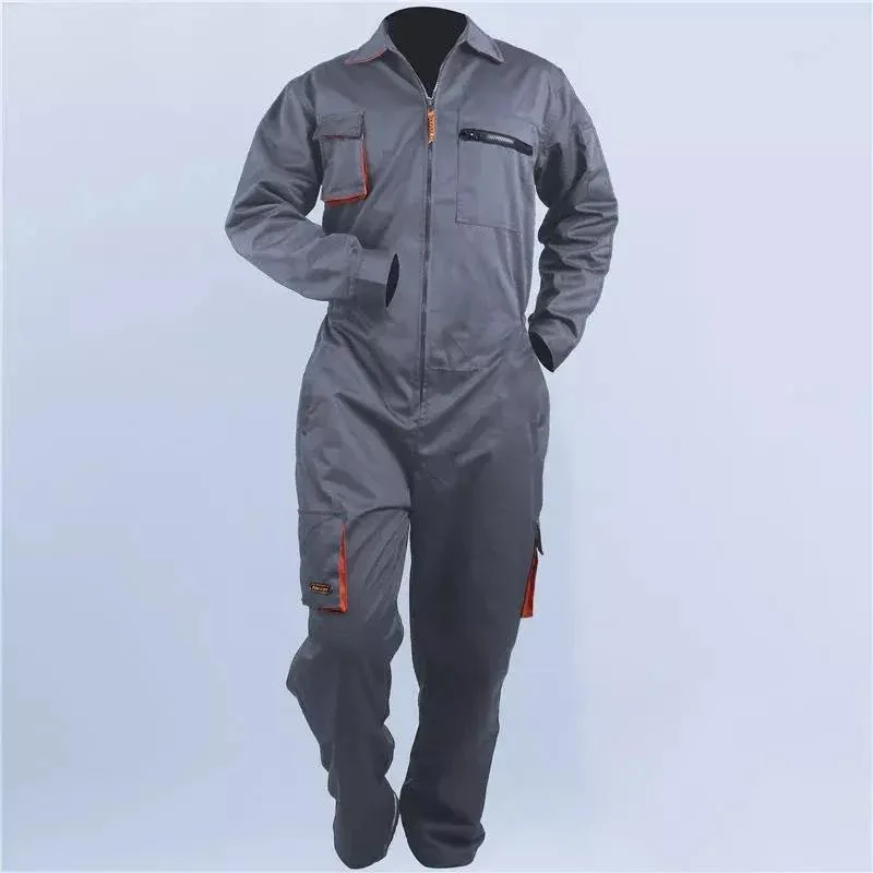 Engineer Mechanic Mens Safety Manufacturing Overalls Construction Clothing Uniform Workwear