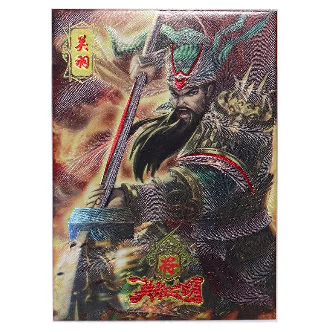 Custom Cartoon Laser Card Holographic Foil Trading Game Card Packs Poster Printing