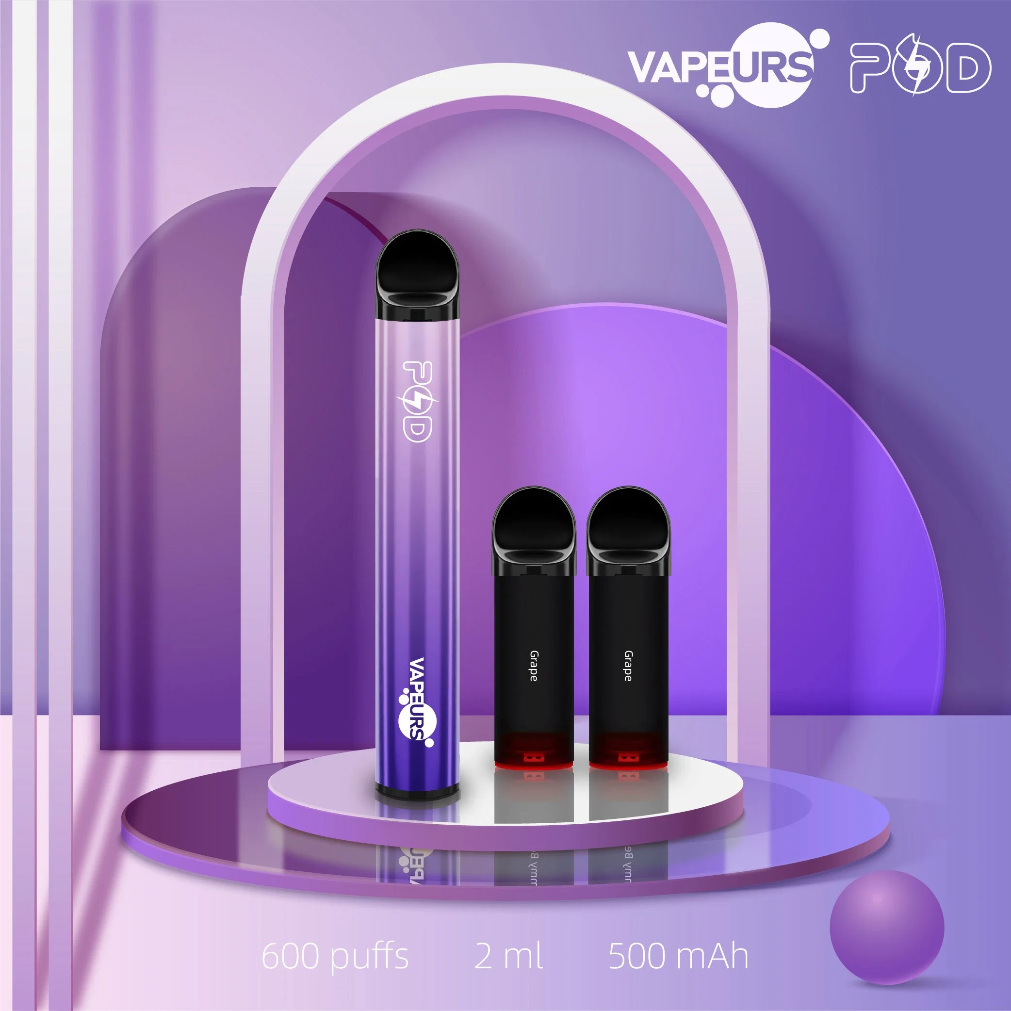 Vapeurs Pod Wholesale/Supplier I Vape Smoking Vape Cartridge Shenzhen E Cigarette Disposable/Chargeable Cigarette E Cigarette Price Nicotine Free