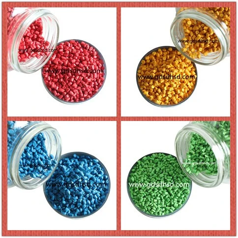 Yellow Color Masterbatch Plastic Granules for Plastic Toy