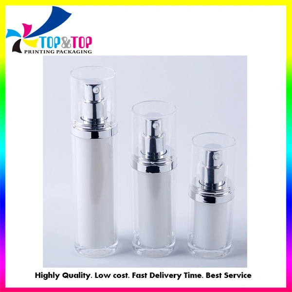 100ml Plastic Bottle Acrylic Bottle Amber Cosmetic Lotion Empty PP Packaging Container with Pump