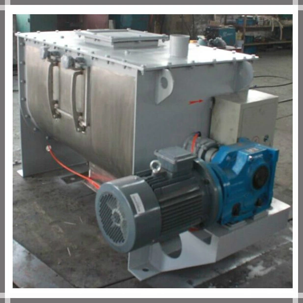 Double Ribbon Horizontal Detergent Powder Mixer for Daily Chemical Industry
