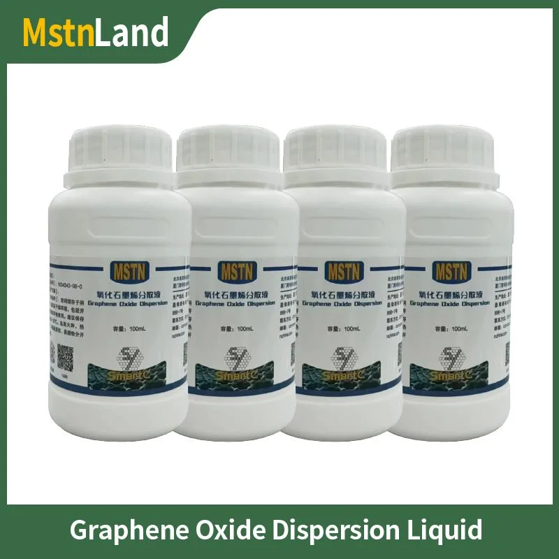 Graphene Oxide Dispersion Liquid with Dispersant Agent of Deionized Water