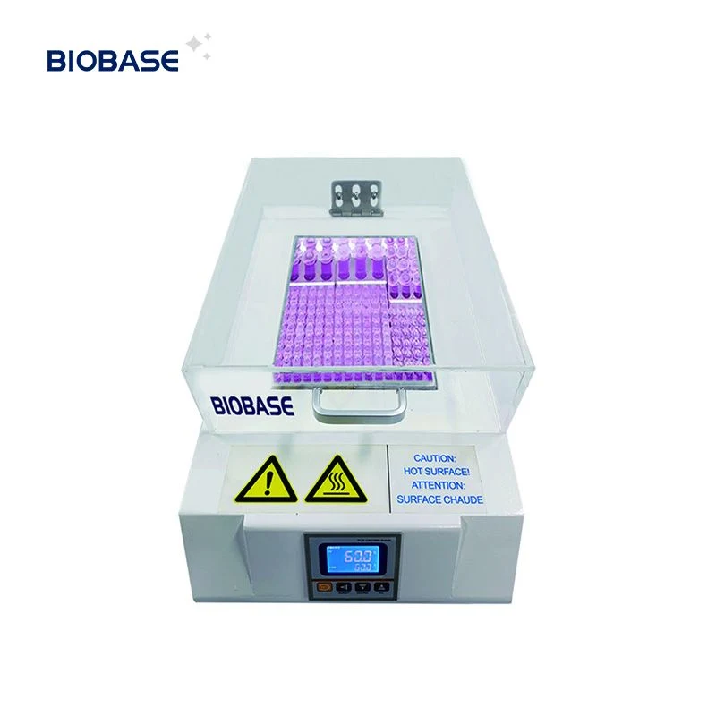 Incubadora de Banho seca com detecção automática de avarias e função de alarme Biobase Para laboratório