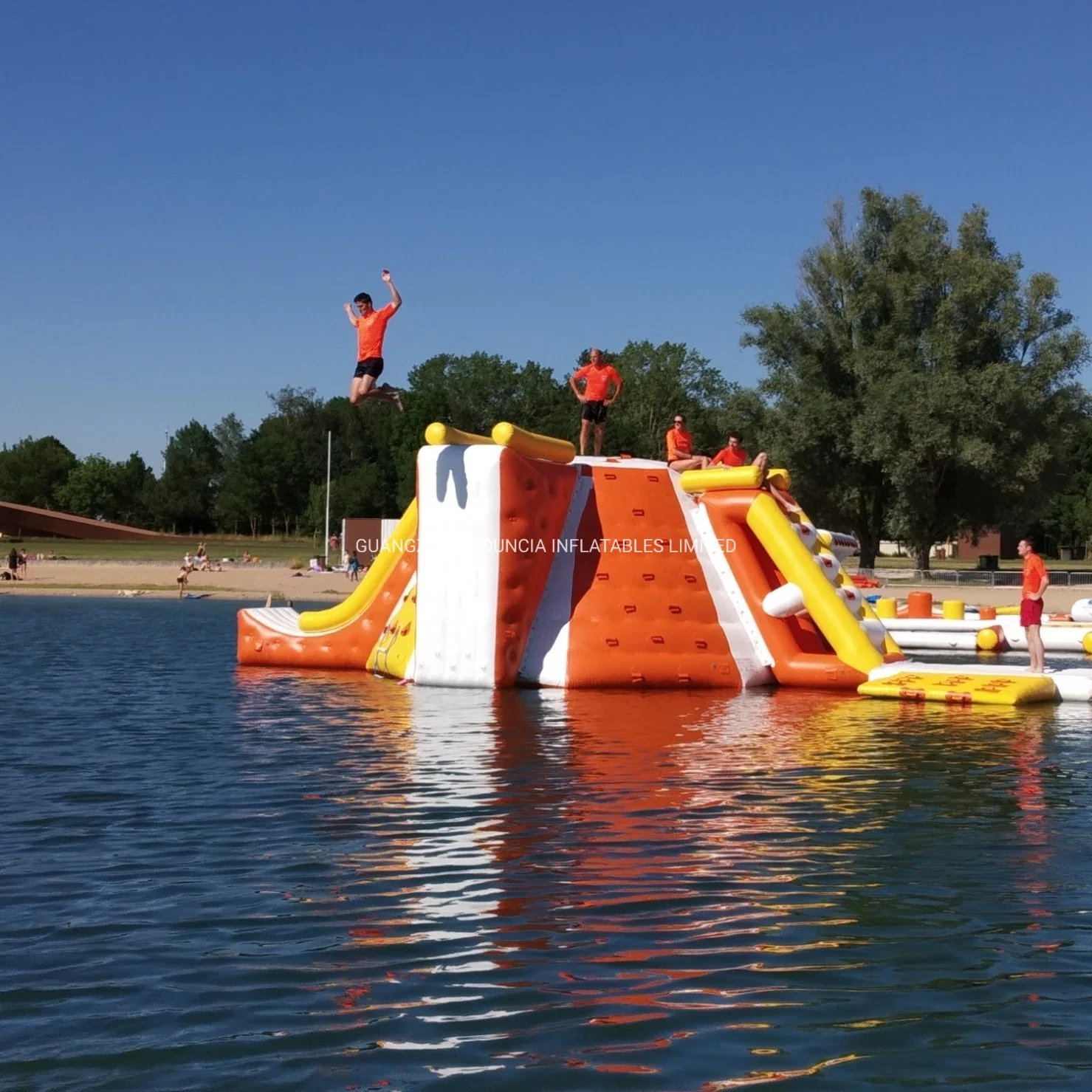 Custom Inflatable Commercial Water Park Outdoor Amusement Park